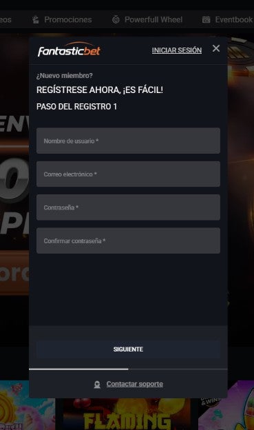 registro fantasticbet casino chile