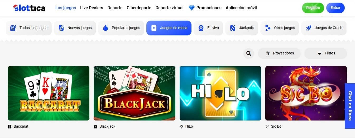 Selección De Juegos Slottica Casino online Chile Selección De Juegos Slottica Casino online Chile