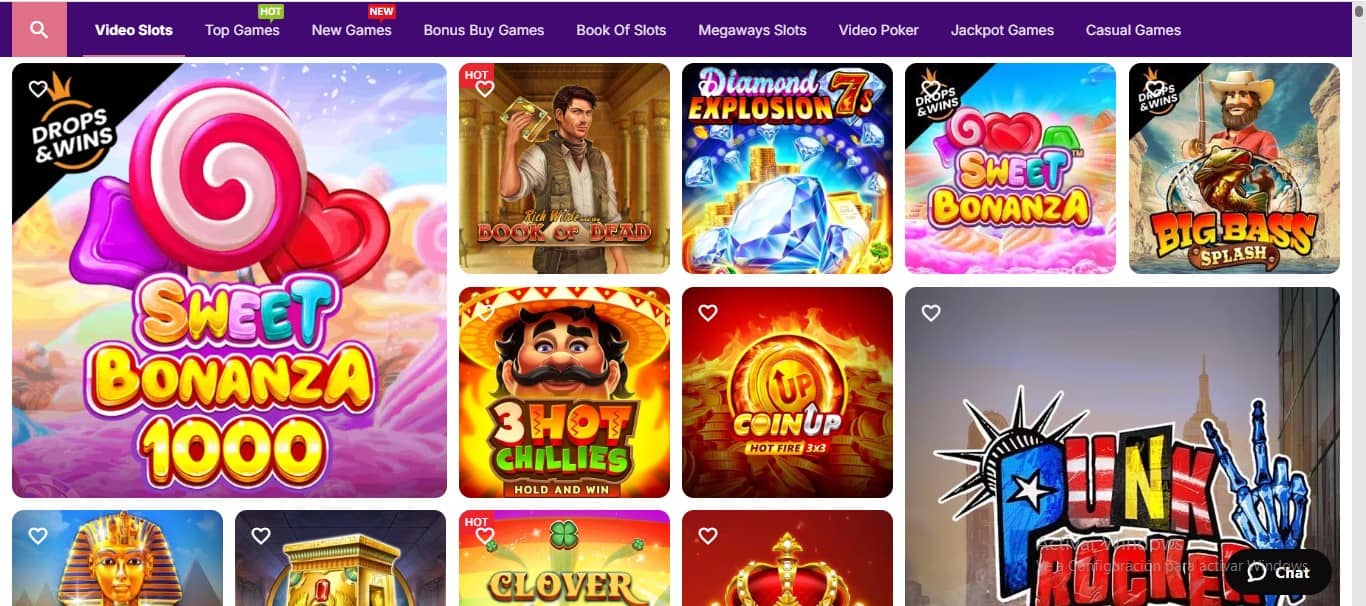 selección de juegos de casino Lucky Koala