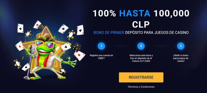 20bet bono de bienvenida
